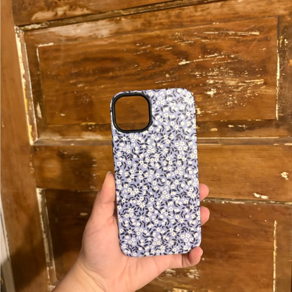 CASLEY Floral Blue MagSafe iPhone Case